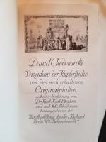 Daniel Chodowiecki Verzeichnis der Kupfer Stiche Berlin