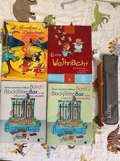 Strumenti musicali: Blockflöte und Bücher – Usato da Baden venduto da ecolibiam