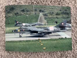 Foto Hawker Hunter der Schweizer Luftwaffe