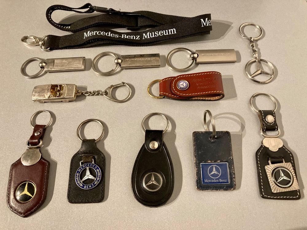 Mercedes Benz Schlüsselanhänger Konvolut