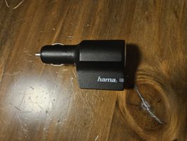 Adaptateur allume-cigare Hama, 2 ports USB-A - Comme neuf !!