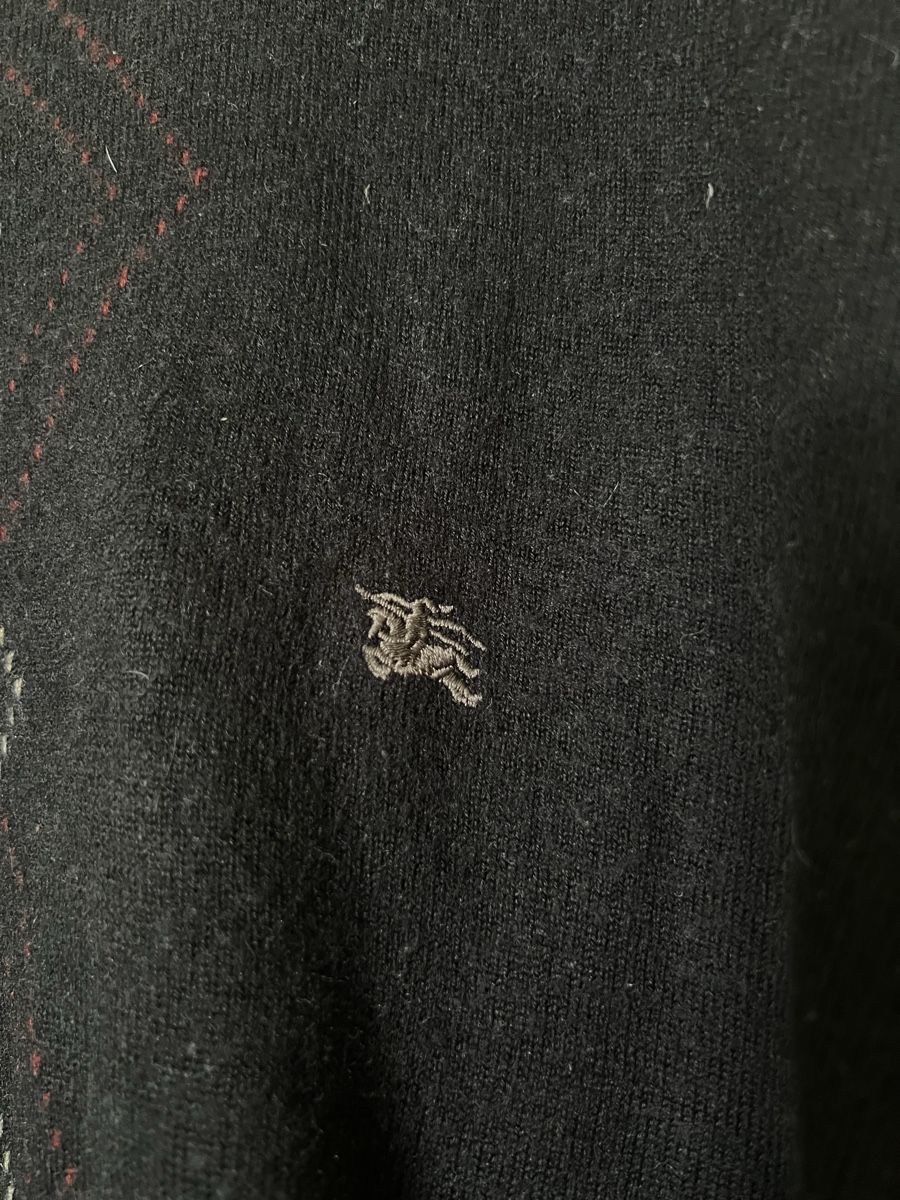 Burberry Pullover & Sweatshirts: Burberry Pullover schwarz mit Muster Grösse L – Gebraucht aus Luzern von Woodbee44 2