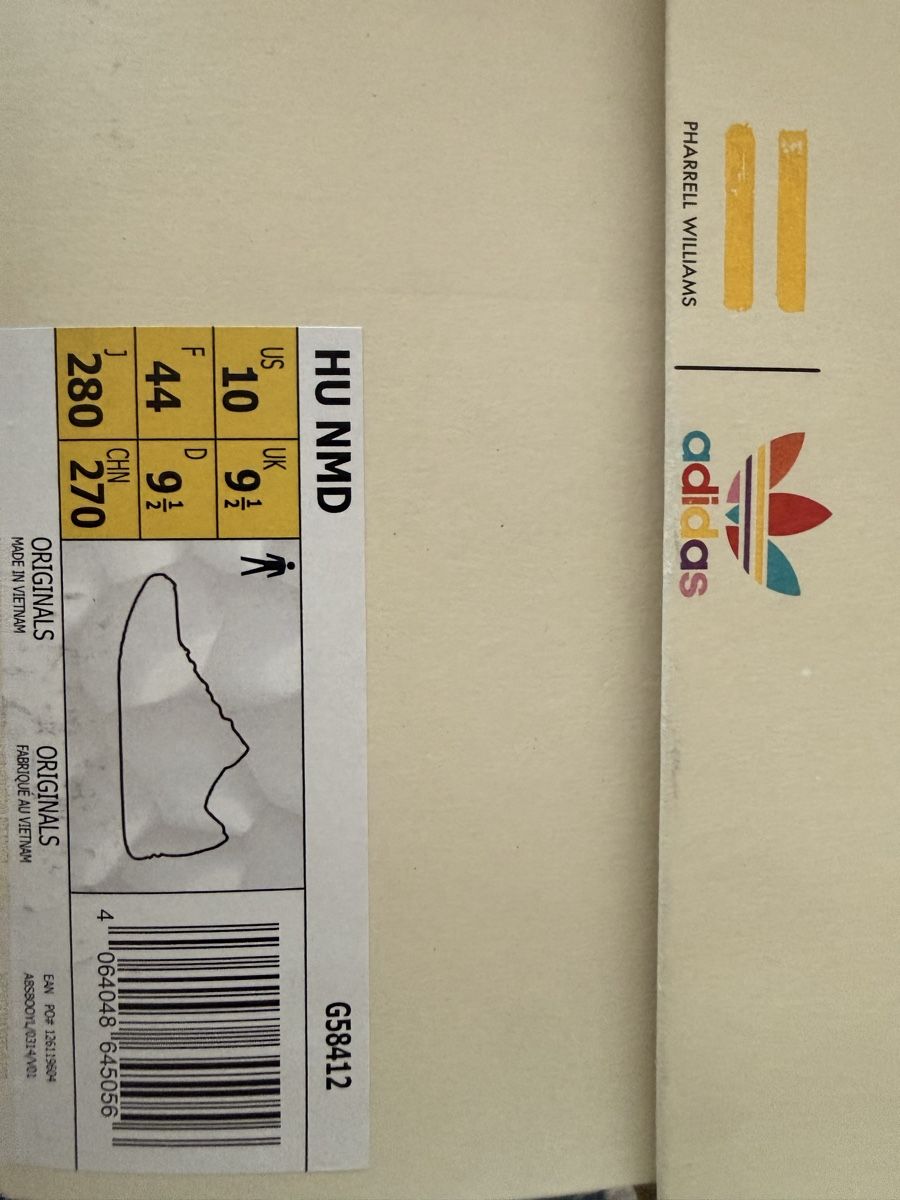 Adidas Scarpe da uomo: Adidas NMD Hu Pharrell Extra Eye Grau – Nuovo e nell'imballaggio originale da Neerach venduto da lar_tkp2 5