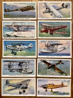 1938 - 10 Alte ROYAL AIR FORCE AIRCRAFT Sammelbilder England
