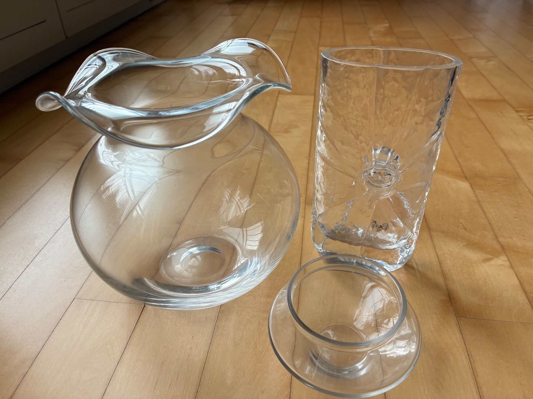 Vasi & Recipienti: Glas Vasen Set, 3-teilig, zeitlos schön – Usato da Baar venduto da Johan016