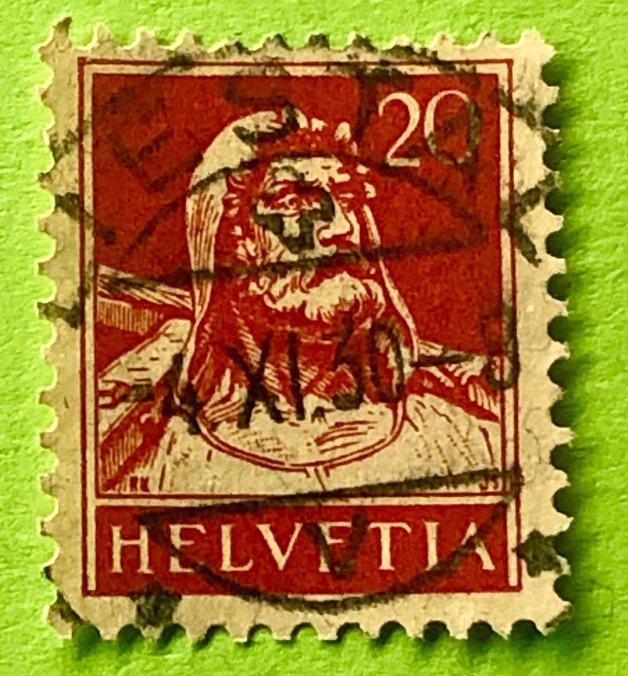 Tutti i francobolli: Nr.174  Wilhelm Tell GESTEMPELT     – Usato da Aarau venduto da Billa007