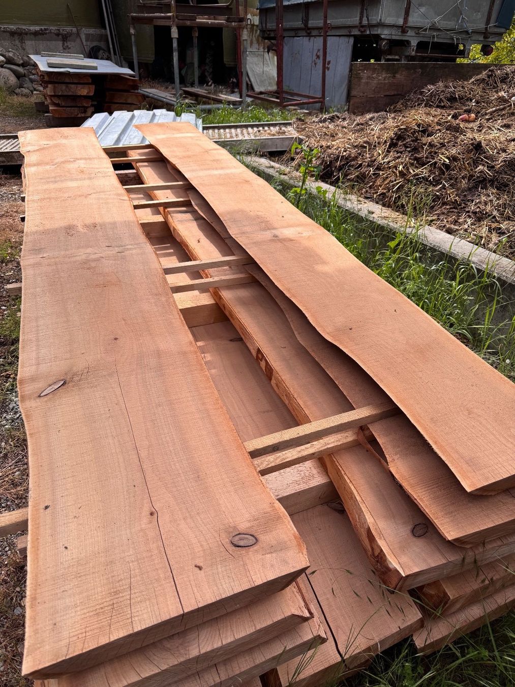 Articoli in legno: Kirschbaum Klotzbretter 50mm Dick – Usato da Embrach venduto da saem82