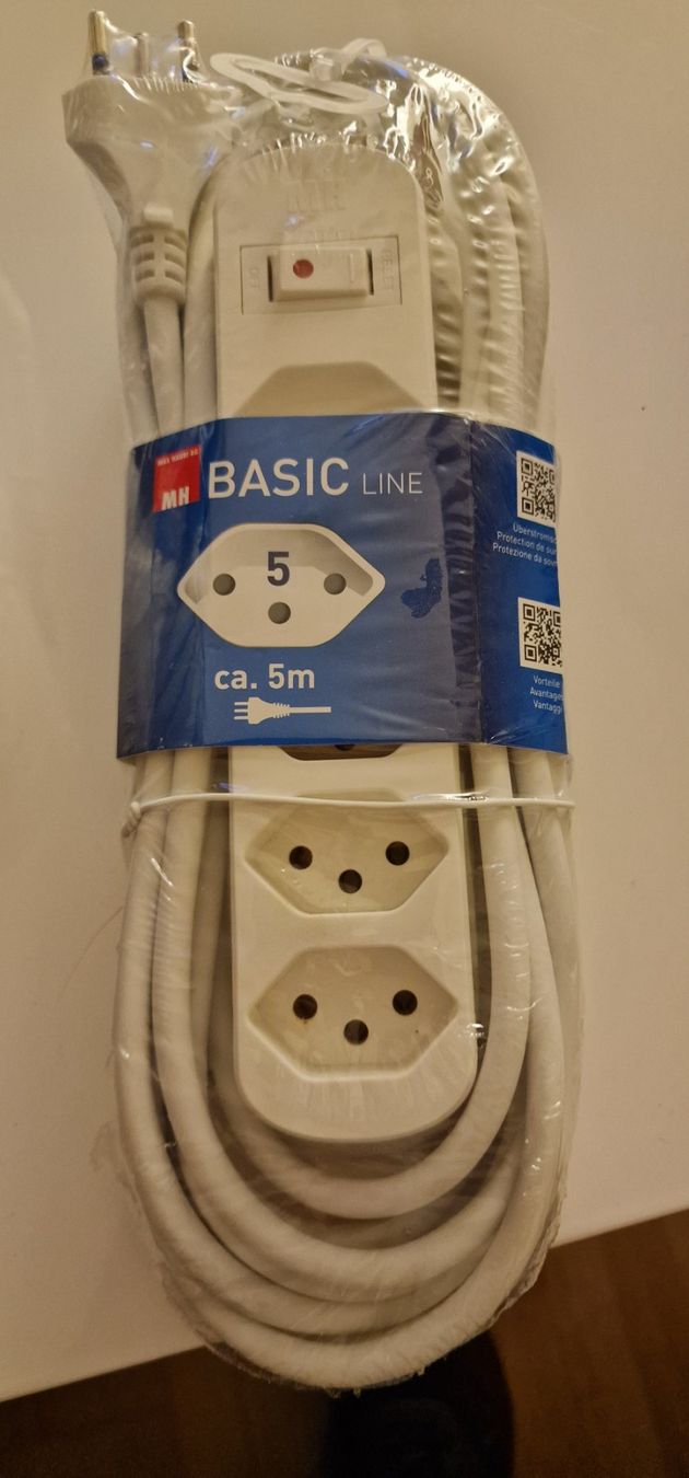 Spine: Steckdosenleiste MH Basic 5, 5m – Nuovo e nell'imballaggio originale da Ziefen venduto da Ringwraith
