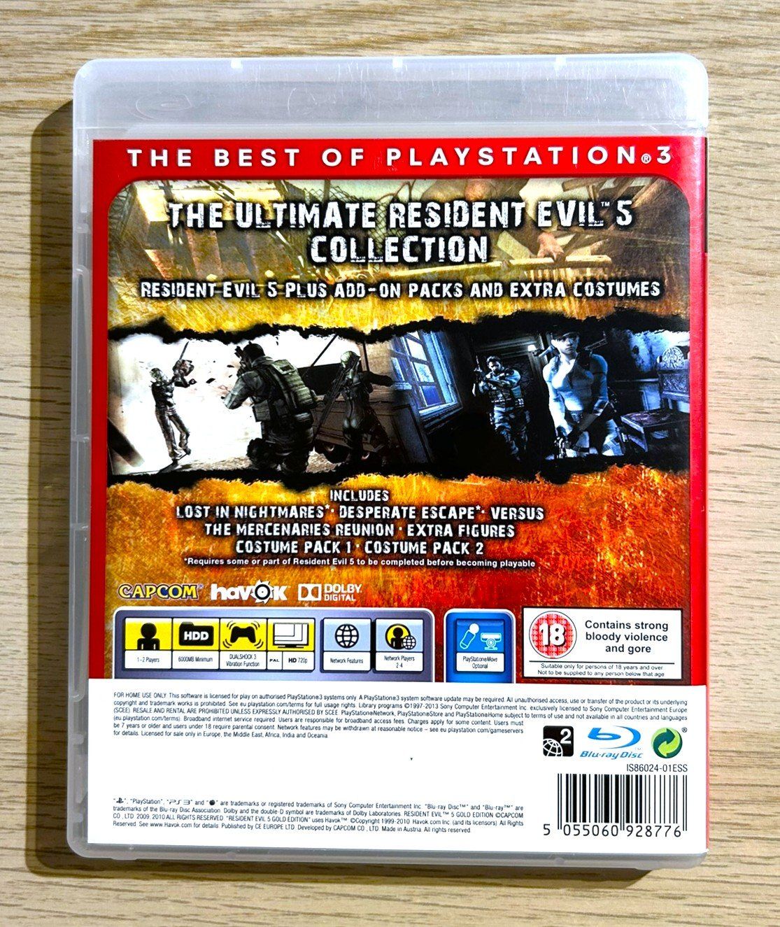Capcom Spiele: Resident Evil 5 Gold Edition PS3 – Gebraucht aus St. Gallen von Alpine.Arcade 1