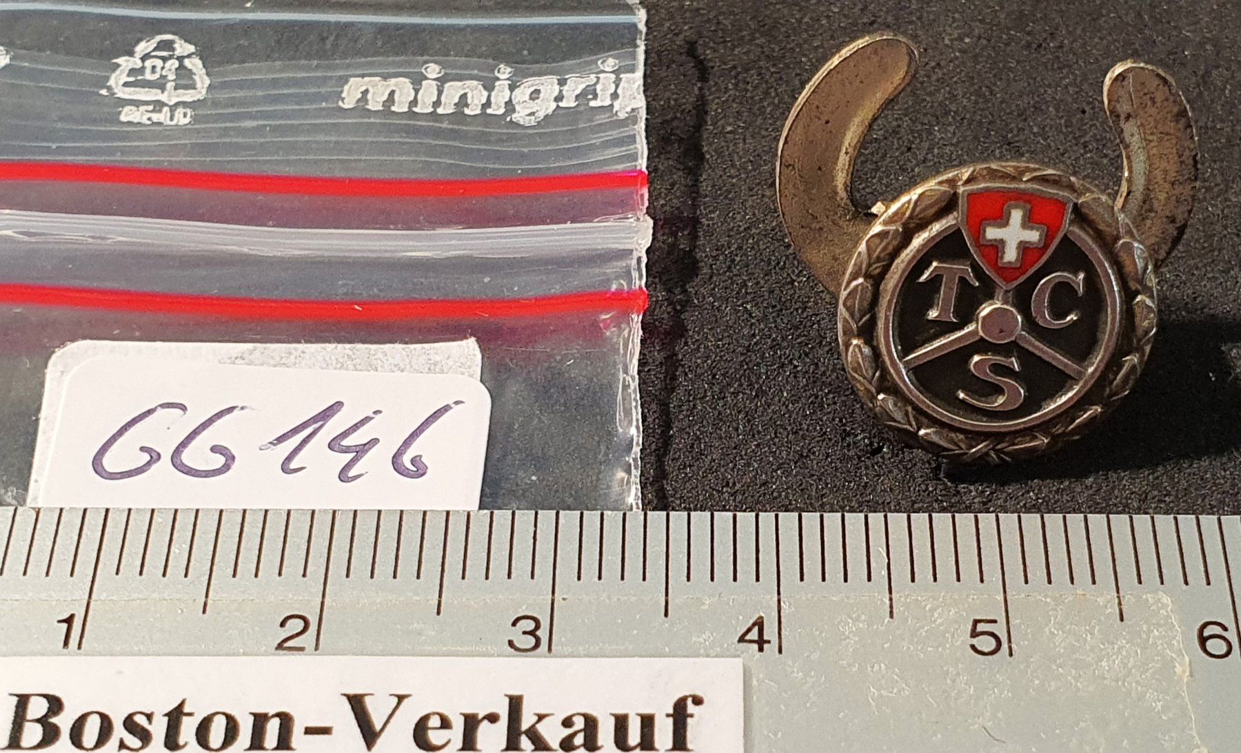 TCS Plaquettes & Badges: GG146 - Alter Reversknopf 925 Silber TCS – D'occasion à Reinach BL par Boston-Verkauf 2