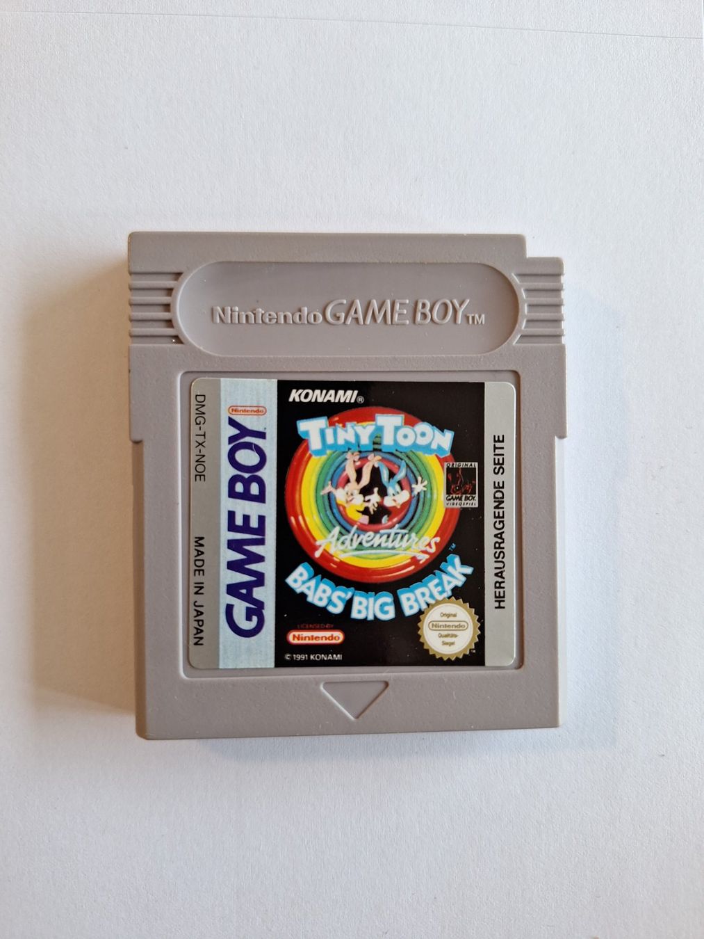 Nintendo Giochi: Tiny Toon - Babs Big Break - Nintendo Gameboy – Usato da Altstätten SG venduto da GGsGameshop