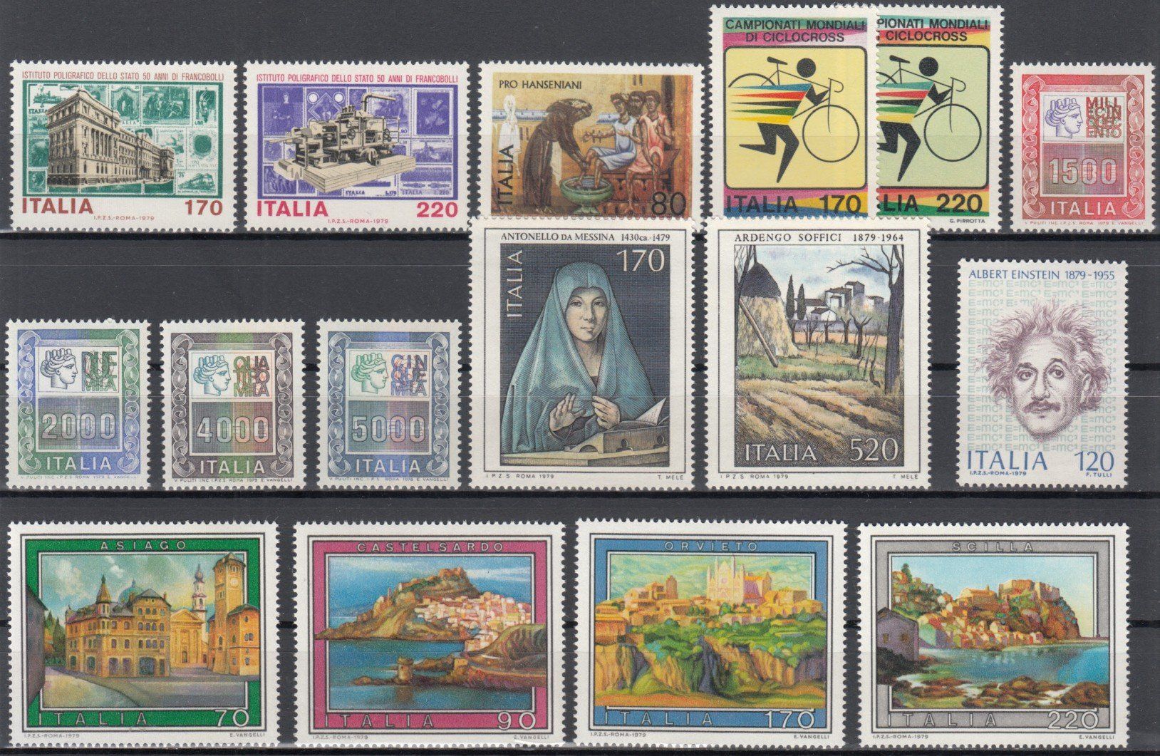 Tous les timbres: Italien 1979 postfrisch – D'occasion à Bürglen TG par StampGraf 1