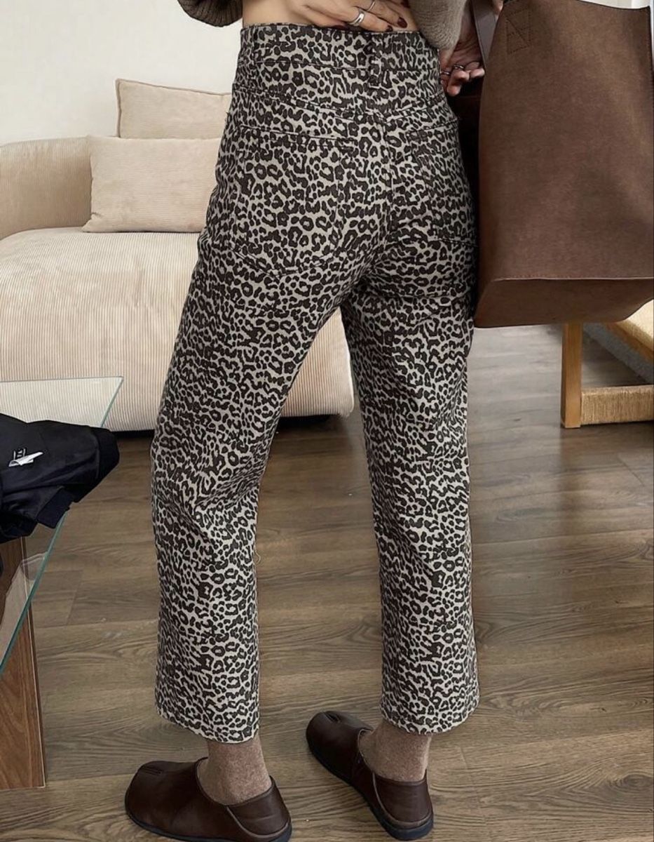 Pantaloni: Leopardenmuster Hose – Nuovo (secondo la descrizione) da Winterthur venduto da m.tix 2