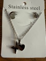 Halskette mit Ohrringen-Stainless Steel-Schmuck-Hals-Ohren