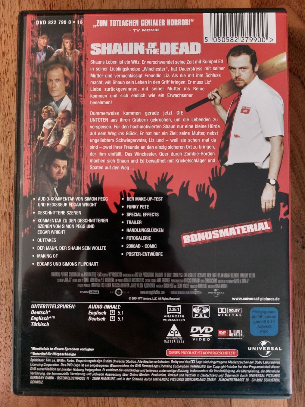 Alle DVDs: DVD - Shaun of the Dead – Gebraucht aus Rheinfelden von FilmAuktion 1