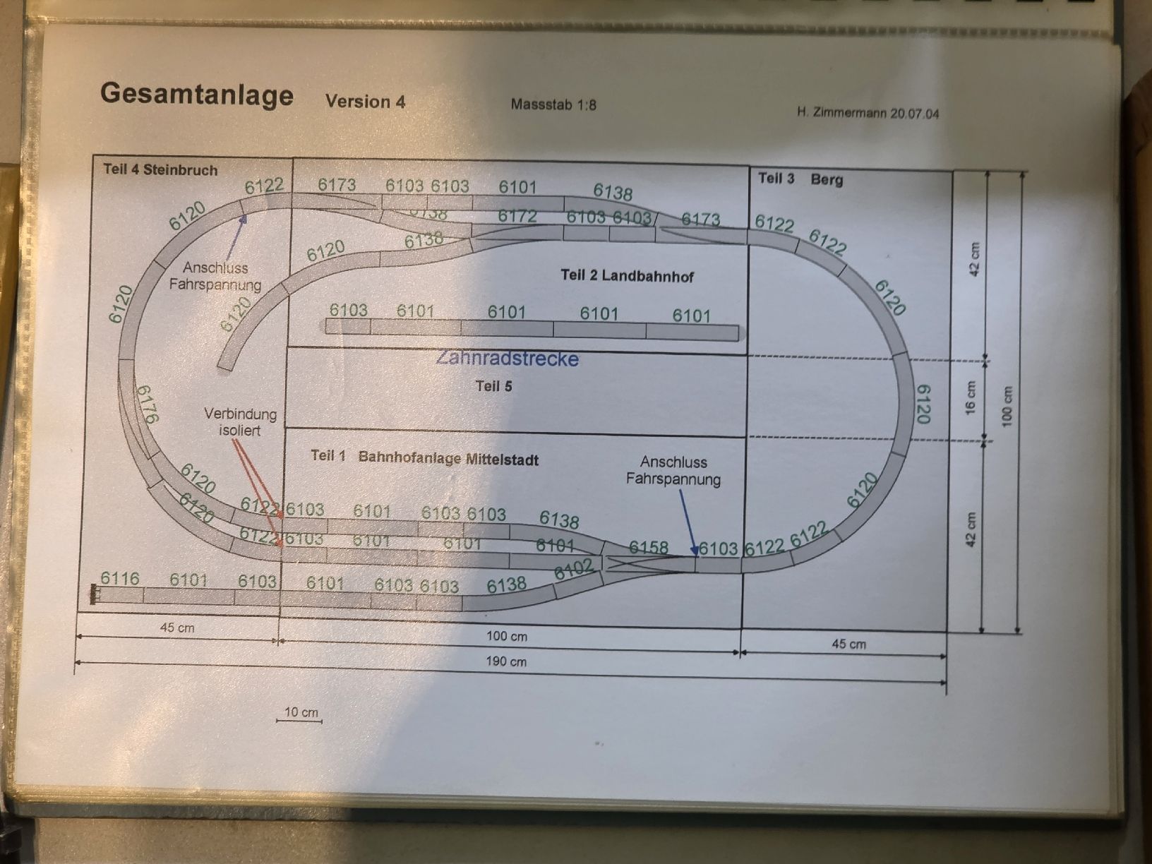 Modellini di ferrovie: Modul Anlage in H0 DC TOP Anlage – Usato da Ried (Muotathal) venduto da Modellbahn.swiss 8