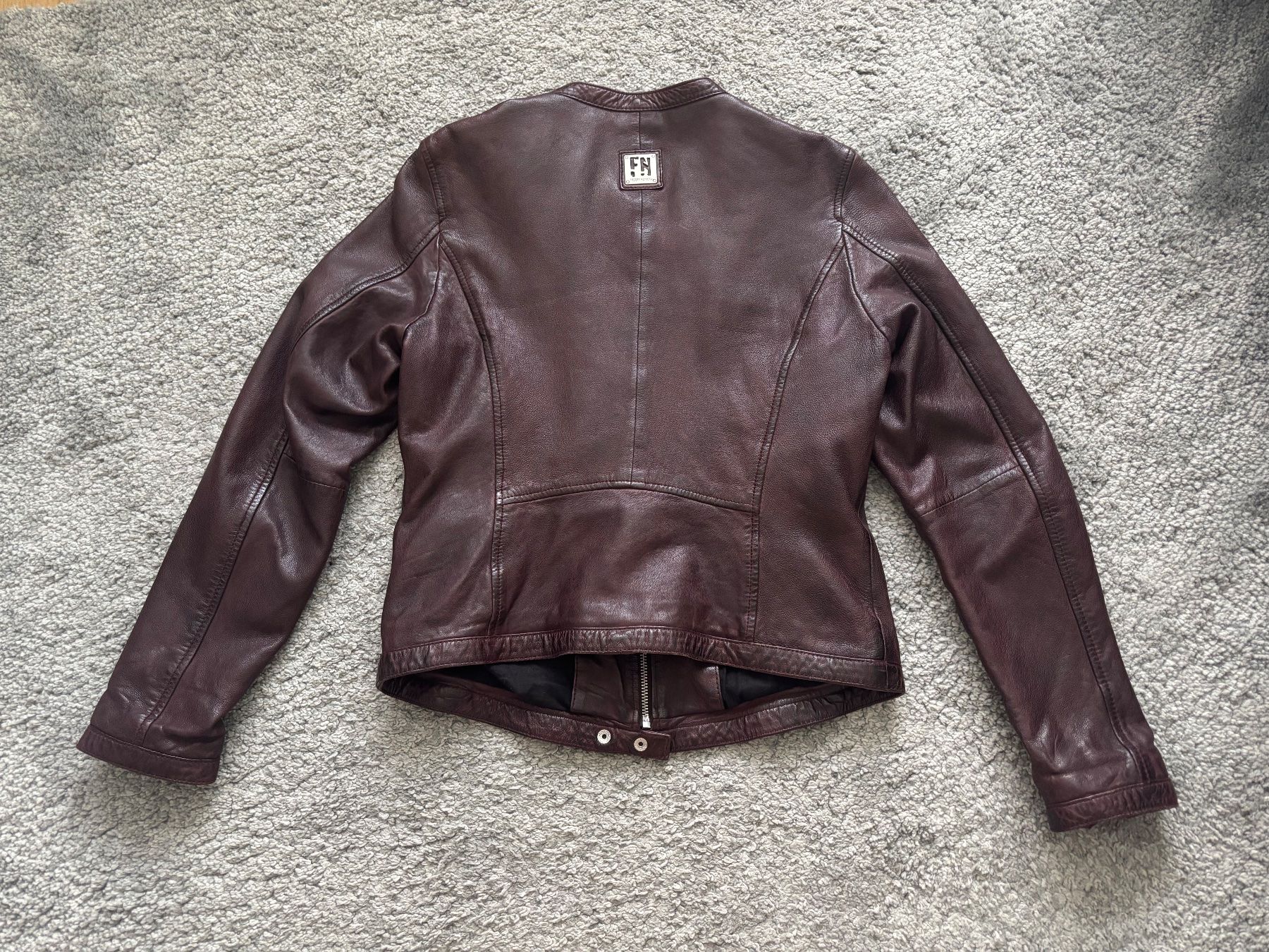 Giacche: Lederjacke / Bikerjacke Freaky Nation Gr. S bordeaux – Usato da Luzern venduto da hanhara 2