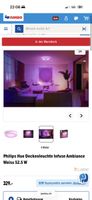 Philips Hue Deckenleuchte Infuse Ambiance Weiss 52.5 W