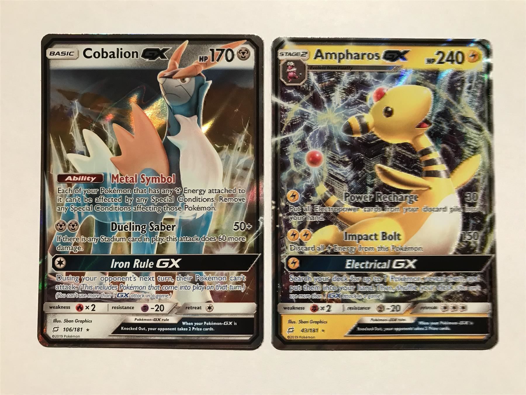 Pokémon Carte collezionabili: GX Set: Ampharos & Cobalion – Nuovo (secondo la descrizione) da Hagendorn venduto da Pokecollectorch 1