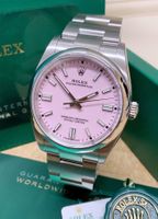 NEU Rolex 134300 Oyster Perpetual 41 MM Candy Pink 08.2026