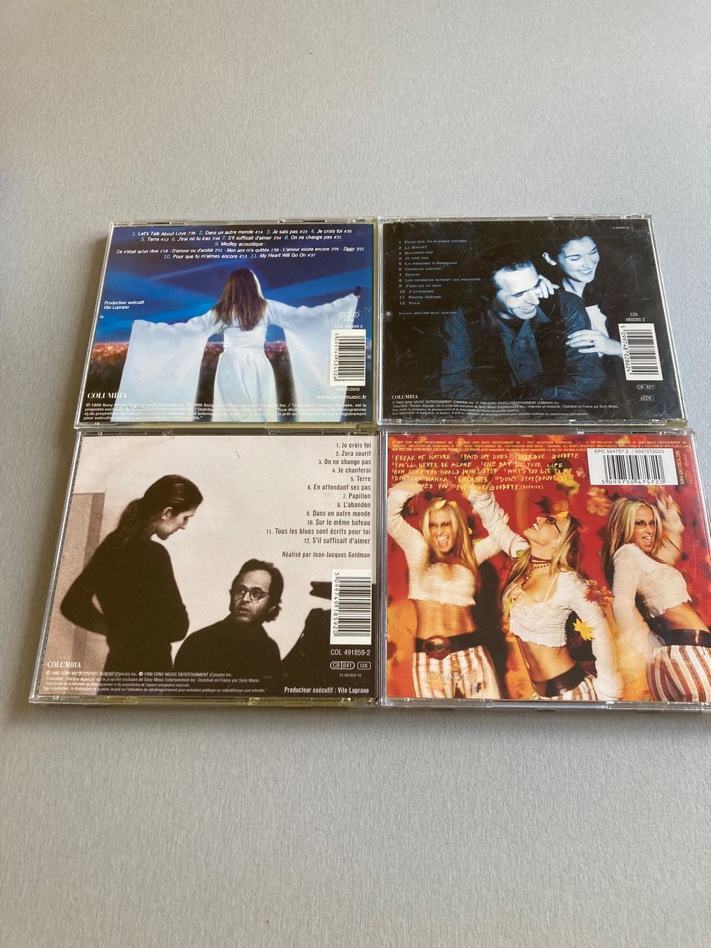 CDs: 4 CDs - Celine Dion - Anastacia – Gebraucht aus Wald ZH von Liedermacher 1