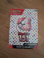 Pokémon 151 lot de 6 boosters FR