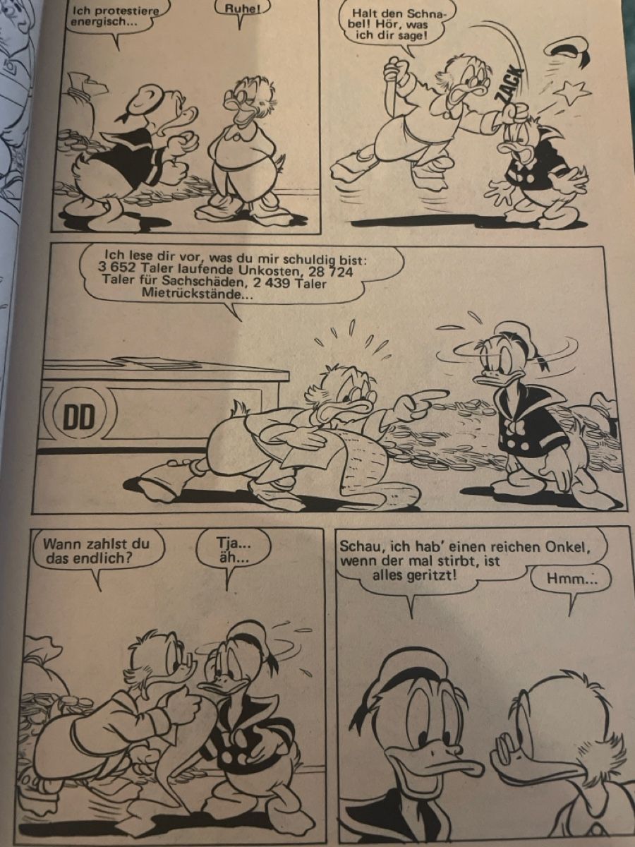 Fumetti: Donald Duck Comicbuch "Donald -Donald da..." 1981 – Usato da Schaffhausen venduto da Kolibri023 2