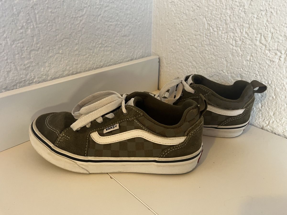 Vans Schuhe für Jungen: Vans Sneaker Kinder Grösse 34 – Gebraucht aus Bösingen von Mike2058blau 1