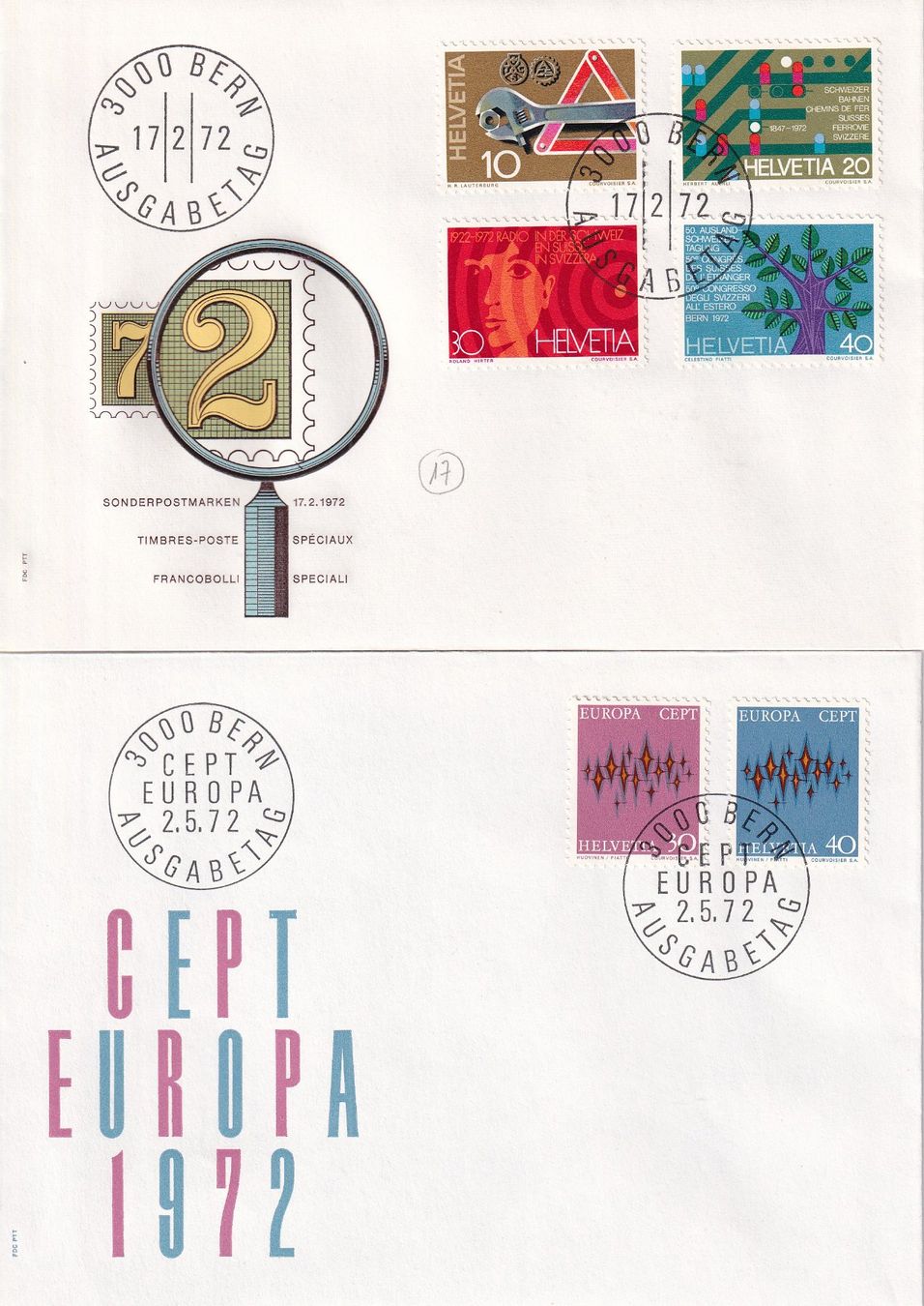 Tutti i francobolli: Lot 8 Briefe FDC 1968 - 1972 – Usato da Rossa venduto da becky05 3
