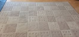 VIUM Teppich 200x294 cm beige neutraler Zustand