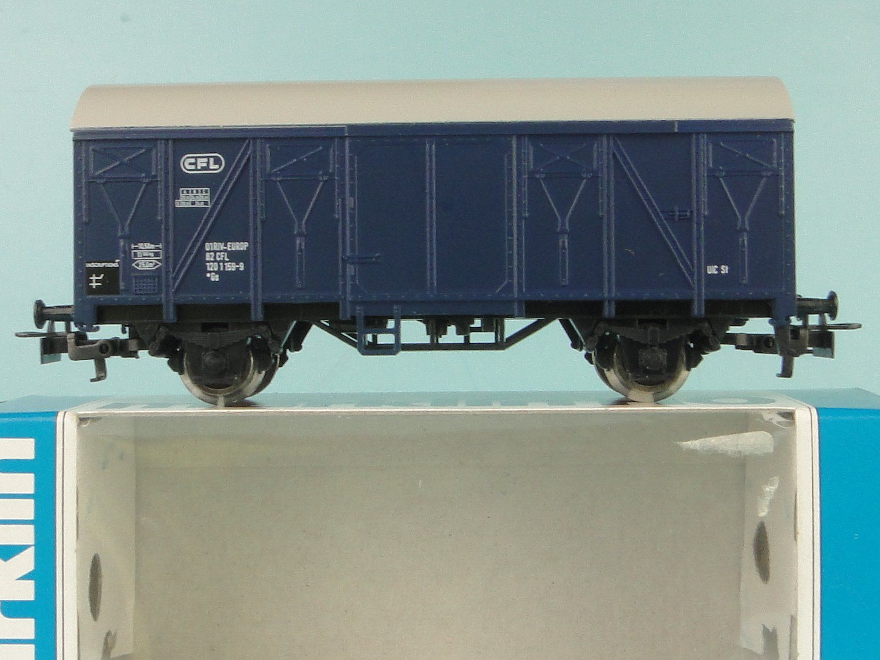 Märklin Modellini di ferrovie: Märklin 4405 CFL Güterwagen, NEU – Usato da Bülach venduto da cann11 1