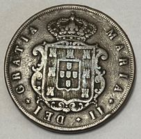 20 Réis - Maria II - Portugal - 1848