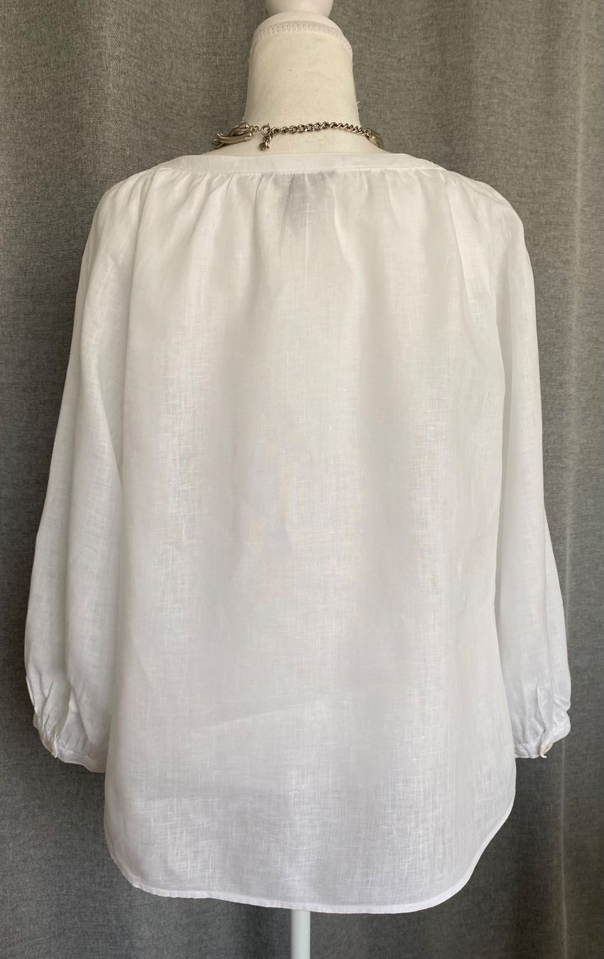 Ralph Lauren Camicette: Lauren Ralph Lauren Leinenbluse Grösse M – Usato da Oberwil BL venduto da Leni-Mischi 1