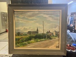 FERNAND BLONDIN(1887-1967) HUILE SUR TOILE SIGNÉE
