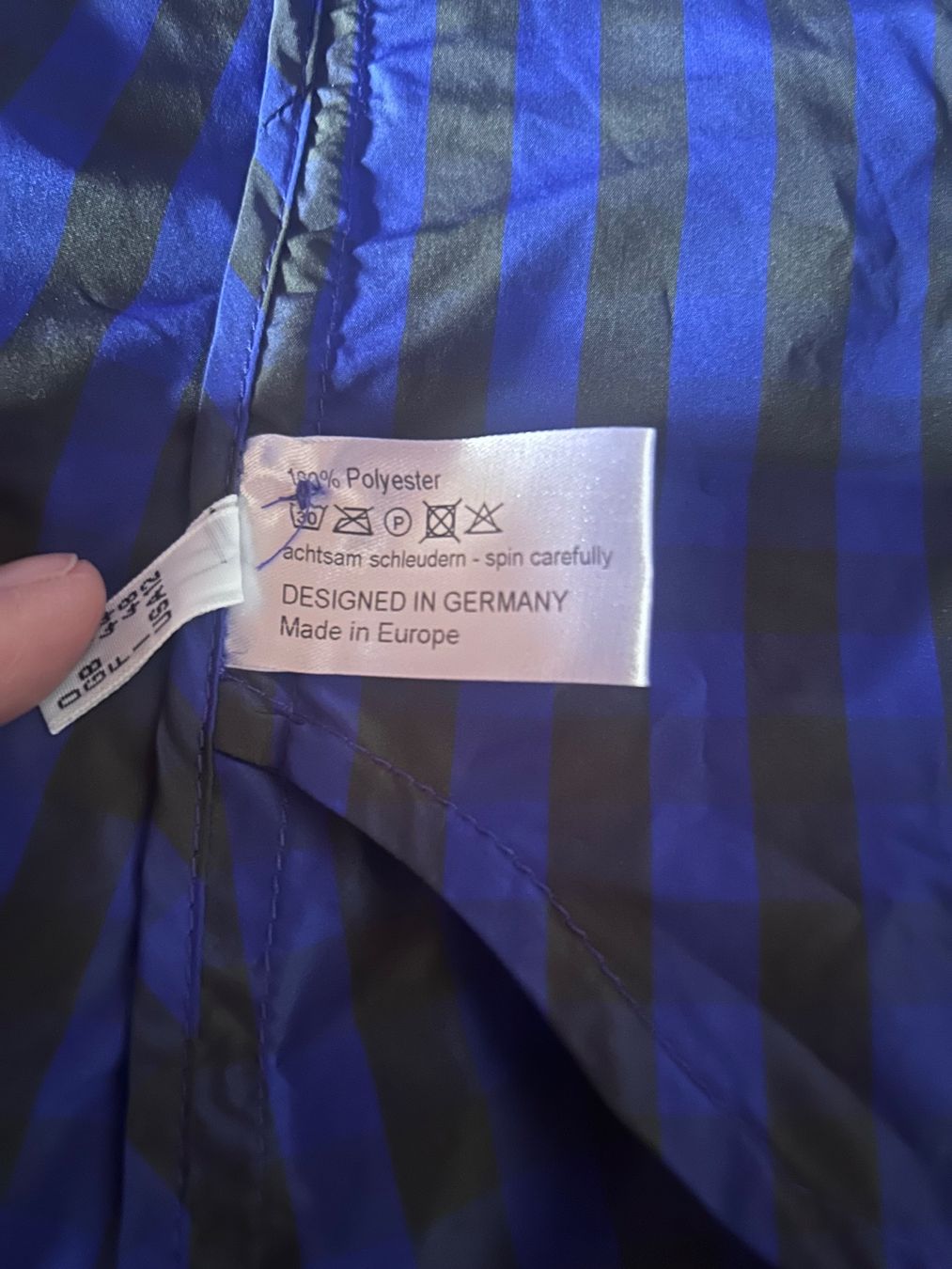 Chemisiers: Chemisier bleu et gris – Neuf avec emballage d'origine à Val-d'Illiez par Dombou 3