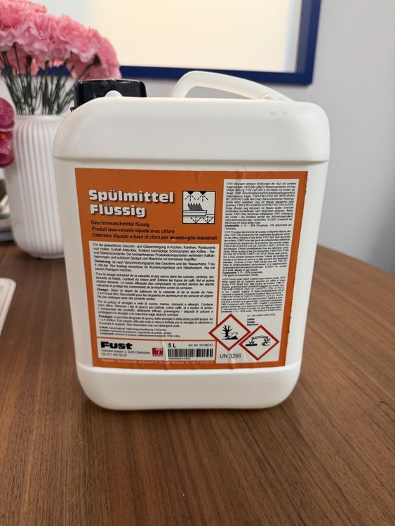 Fust Spülmittel Flüssig, 5L Kanister, Neu ab 1.- (Neu und ...