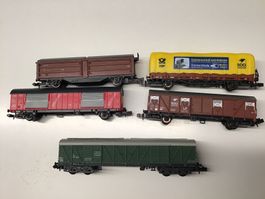 ModelleisenbahnGÜTERWAGEN SPUR N