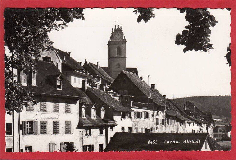 Cartoline postali: AARAU ALTSTADT – Usato da Grüningen venduto da Kartenlaube