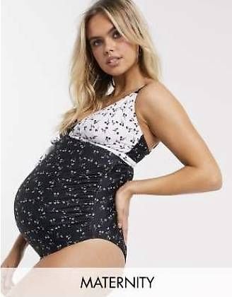 Costumi da bagno & Bikini: Costume intero premaman Asos Peek & Beau – Usato da Grenchen venduto da Dulcis_Fundo