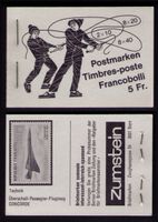 1977/1982 VOLKSBRÄUCHE_MARKENHEFT 72d_grau_CONCORDE ! **