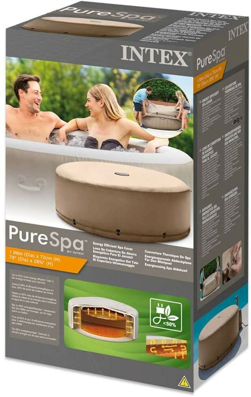 Intex Schwimmbad: INTEX Pure SPA Thermoabdeckung Ø196x71cm – Neu und originalverpackt aus Bottighofen von zaap 2