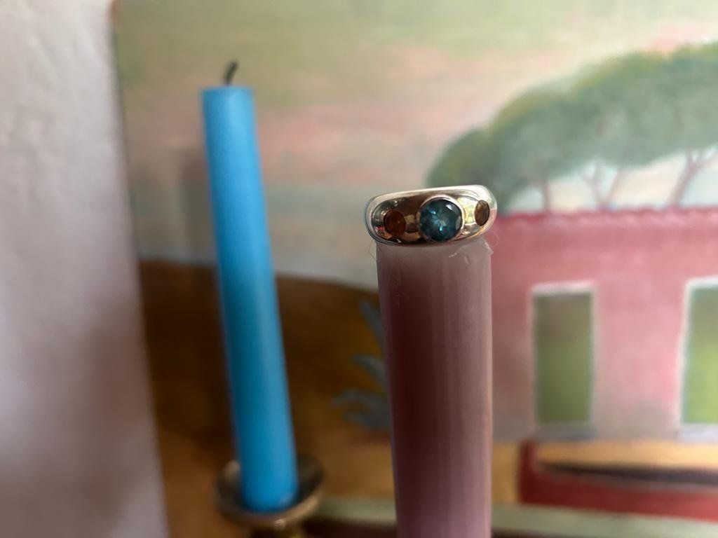 Anelli: Silber Ring Topas & Citrine – Usato da Schaffhausen venduto da amwr 7