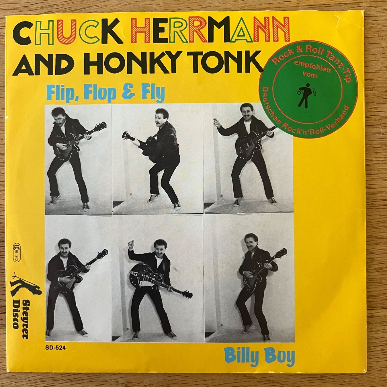 Dischi in vinile: Chuck Herrmann & Honky Tonk - Flip, Flop & Fly / 1. D 1981 – Usato da Gais venduto da soundcave57