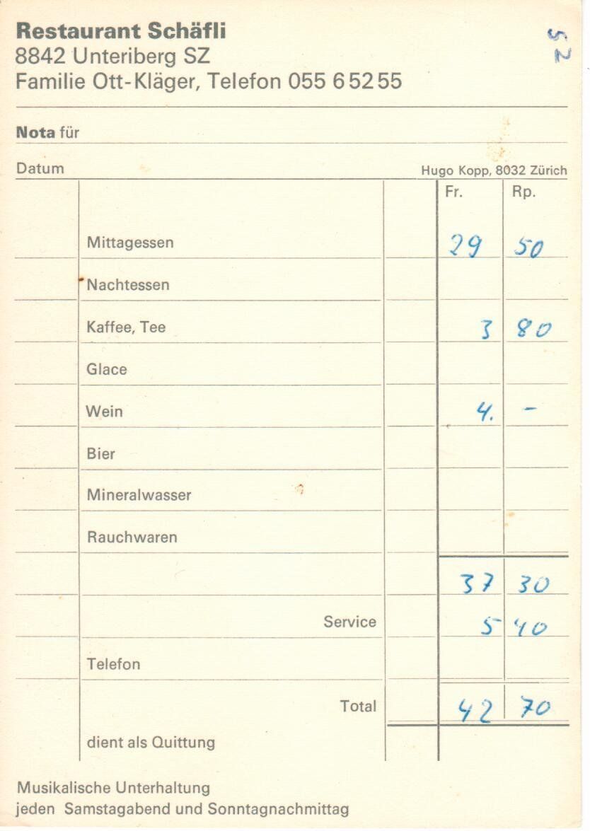 Cartoline postali: Restaurant Schäfli Unteriberg – Usato da Wolhusen venduto da Curver9 1