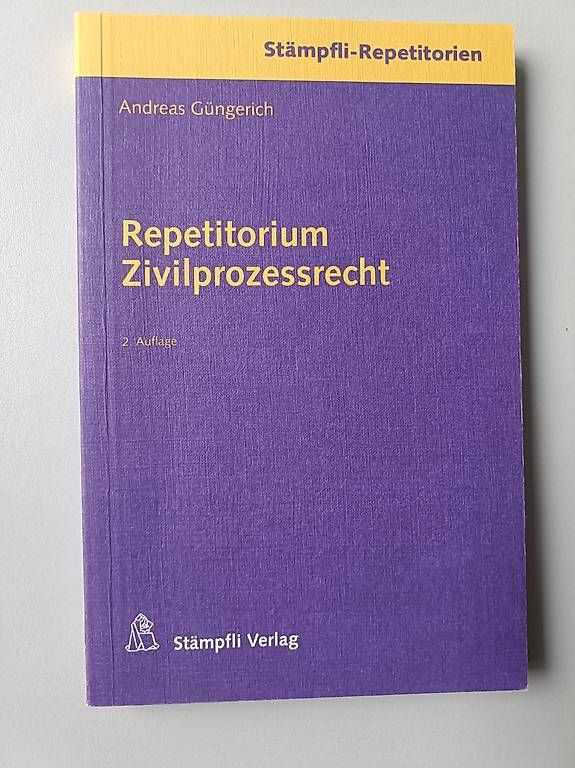 Libri: Repetitorium Zivilprozessrecht – Usato da Strengelbach venduto da sas_rkr5