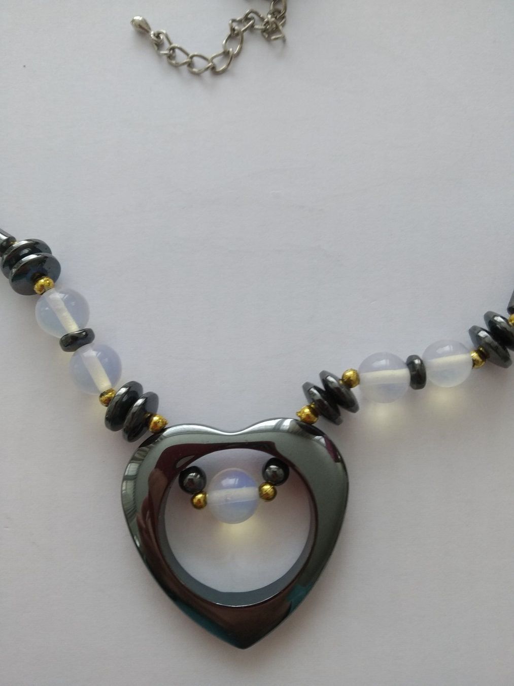 Catenine: Edelsteinkette mit Hämatit – Nuovo e nell'imballaggio originale da Münchenbuchsee venduto da Cori1968 1