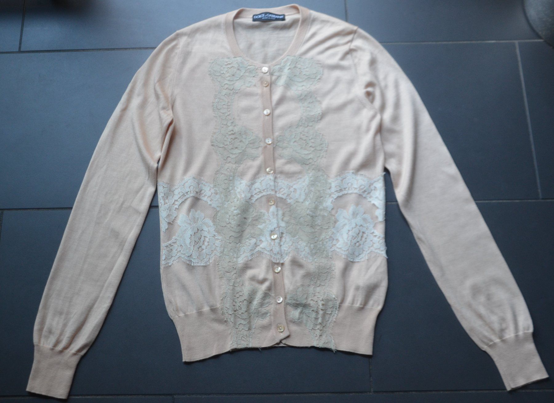 Dolce & Gabbana Maglioni & Felpe: Dolce & Gabbana Pullover / pull Cardigan  Cashmere -silk S – Usato da Collonges venduto da Auganien 6