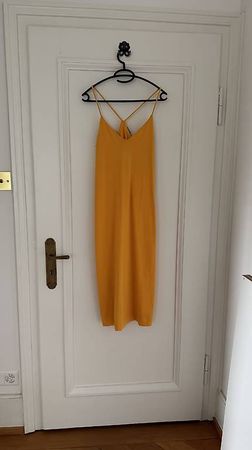 Midi-Kleid, gelb, S/36