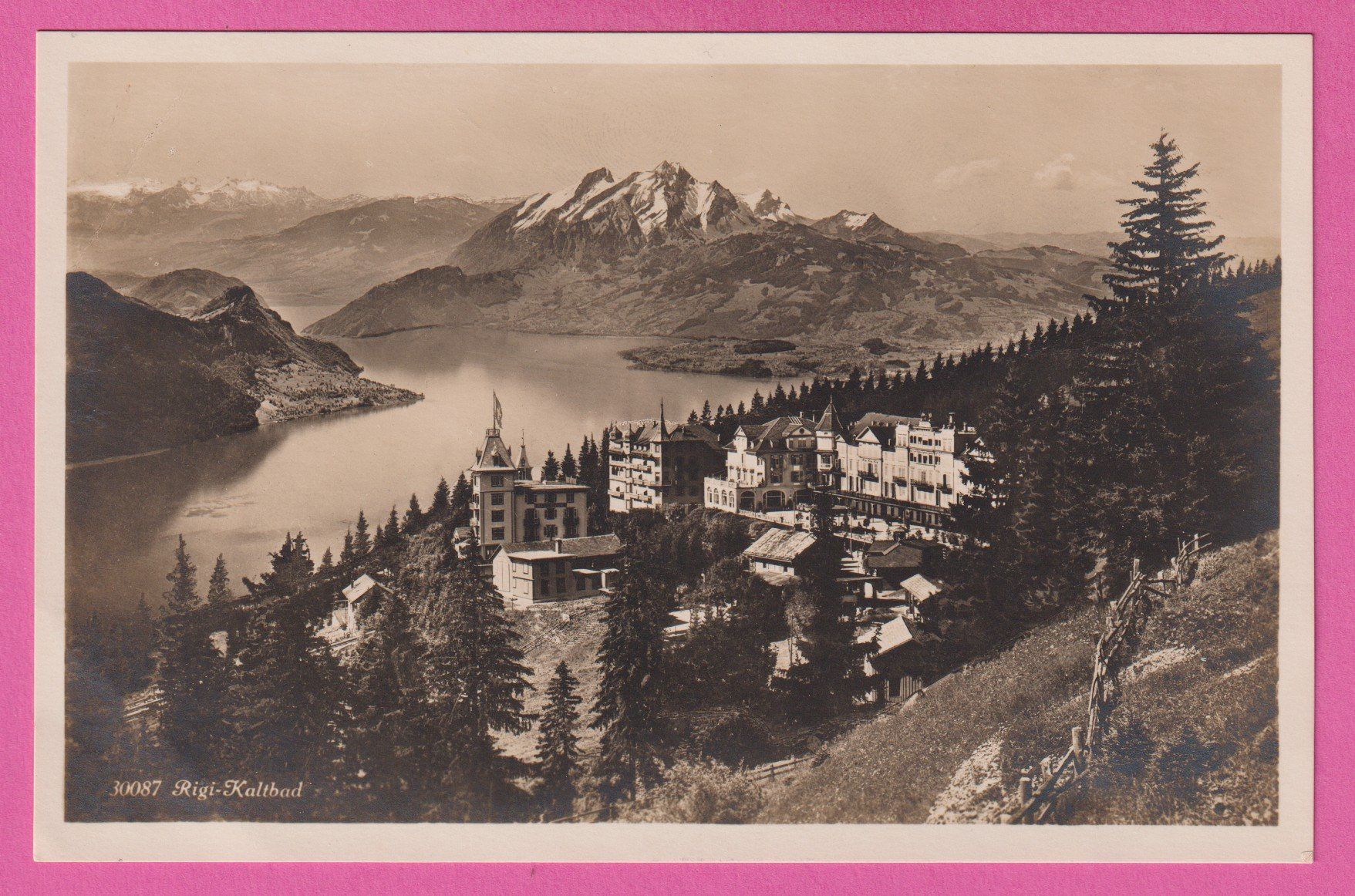Ansichtskarten: Rigi Kaltbad – Gebraucht aus Einsiedeln von dillie
