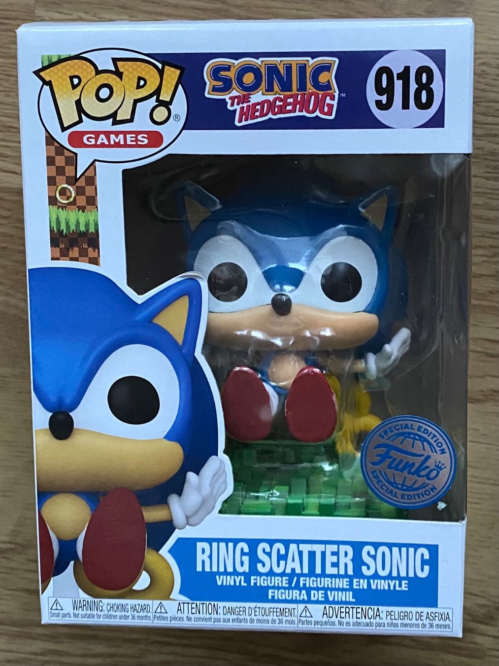 Funko Figurines: Funko Pop! Ring Scatter Sonic the Hedgehog – Neuf (Voir description) à Rafz par SaintCruz